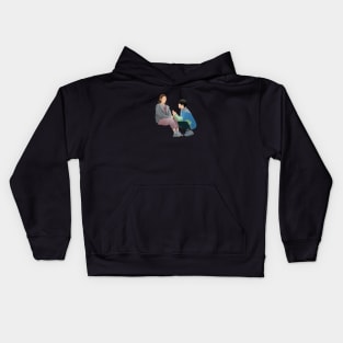 run on kdrama Kids Hoodie